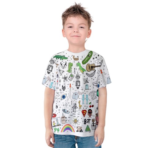 Cheerful Combo Kids  Cotton Tee by BoBo