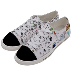 Cheerful Combo Women s Low Top Canvas Sneakers