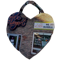 Lola s Froyo Giant Heart Shaped Tote by all7sins