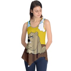 Groundhog Day Sleeveless Tunic by Valentinaart