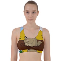 Groundhog Day Back Weave Sports Bra by Valentinaart