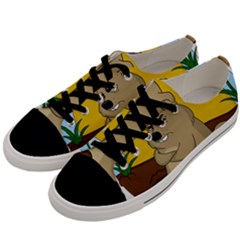 Groundhog Day Men s Low Top Canvas Sneakers by Valentinaart