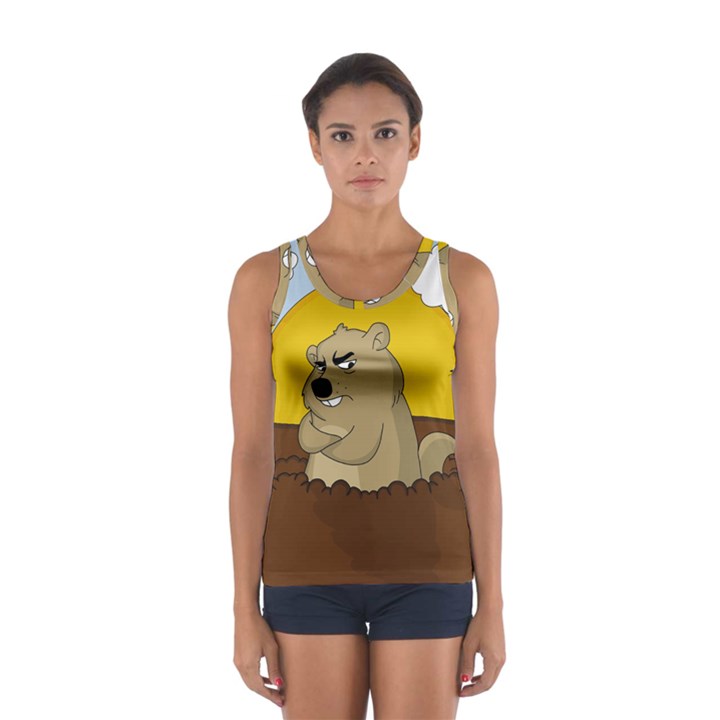 Groundhog day Sport Tank Top 