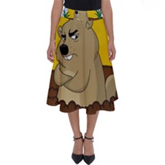 Groundhog Day Perfect Length Midi Skirt by Valentinaart