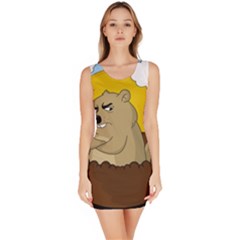 Groundhog Day Bodycon Dress by Valentinaart