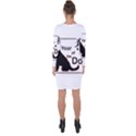 Year of the Dog - Chinese New Year Asymmetric Cut-Out Shift Dress View2