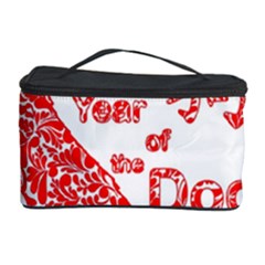 Year Of The Dog - Chinese New Year Cosmetic Storage Case by Valentinaart