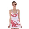 Year of the Dog - Chinese New Year Halter Dress Swimsuit  View1