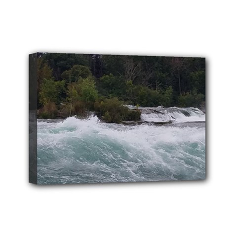 Sightseeing At Niagara Falls Mini Canvas 7  X 5  by canvasngiftshop