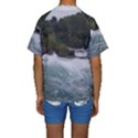 Sightseeing at Niagara Falls Kids  Short Sleeve Swimwear View2