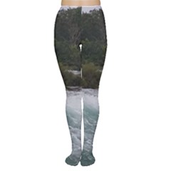 Sightseeing At Niagara Falls Women s Tights by canvasngiftshop