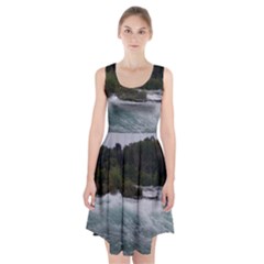 Sightseeing At Niagara Falls Racerback Midi Dress by canvasngiftshop