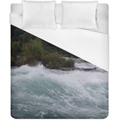 Sightseeing At Niagara Falls Duvet Cover (california King Size) by canvasngiftshop