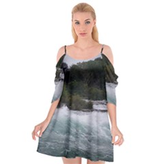 Sightseeing At Niagara Falls Cutout Spaghetti Strap Chiffon Dress by canvasngiftshop