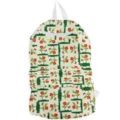 Plants And Flowers Foldable Lightweight Backpack