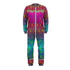 Years Of Peace Living In A Paradise Of Calm And Colors Onepiece Jumpsuit (kids) by pepitasart