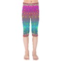 Years Of Peace Living In A Paradise Of Calm And Colors Kids  Capri Leggings  View1