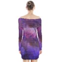 Ultra violet dream girl Long Sleeve Off Shoulder Dress View2