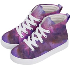 Ultra Violet Dream Girl Kid s Hi-top Skate Sneakers