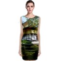 Golden Pagoda Classic Sleeveless Midi Dress View1