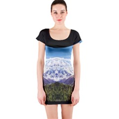 Mountaincurvemore Short Sleeve Bodycon Dress