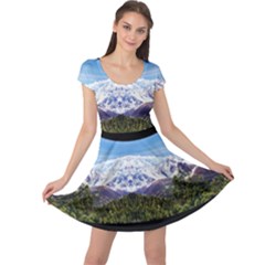 Mountaincurvemore Cap Sleeve Dress