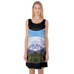 Mountaincurvemore Sleeveless Satin Nightdress