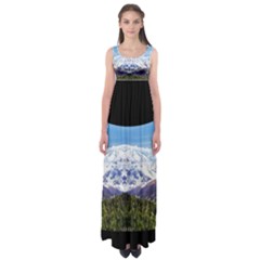 Mountaincurvemore Empire Waist Maxi Dress