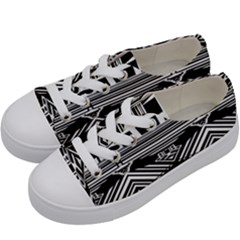 Zodiac House Of Time Kids  Low Top Canvas Sneakers