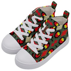 Space Eye Kid s Mid-top Canvas Sneakers