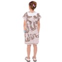 Original Design, Join or Die, Benjamin Franklin Political Cartoon Kids  Drop Waist Dress View2