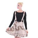 Original Design, Join or Die, Benjamin Franklin Political Cartoon Suspender Skater Skirt View1