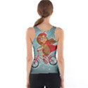 Girl on a bike Tank Top View2