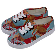 Girl On A Bike Kids  Classic Low Top Sneakers