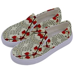 Short Story Kids  Canvas Slip Ons by MRTACPANS