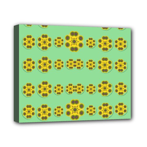 Sun Flowers For The Soul At Peace Canvas 10  X 8  by pepitasart