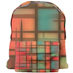 Background Abstract Colorful Giant Full Print Backpack by Nexatart