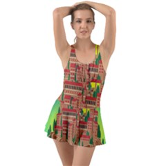 Mountain Village Mountain Village Swimsuit by Nexatart