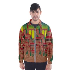 Mountain Village Mountain Village Wind Breaker (men) by Nexatart