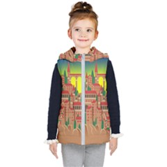 Mountain Village Mountain Village Kid s Puffer Vest by Nexatart