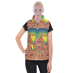 Mountain Village Mountain Village Women s Button Up Puffer Vest by Nexatart