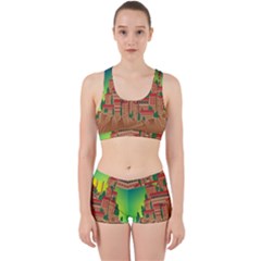 Mountain Village Mountain Village Work It Out Sports Bra Set by Nexatart