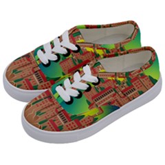 Mountain Village Mountain Village Kids  Classic Low Top Sneakers by Nexatart