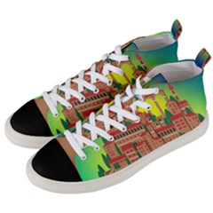 Mountain Village Mountain Village Men s Mid-top Canvas Sneakers by Nexatart