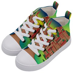 Mountain Village Mountain Village Kid s Mid-top Canvas Sneakers by Nexatart