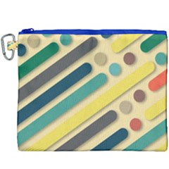 Background Vintage Desktop Color Canvas Cosmetic Bag (xxxl)