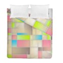 Background Abstract Grid Duvet Cover Double Side (Full/ Double Size) View1