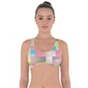 Background Abstract Grid Got No Strings Sports Bra View1