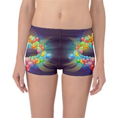 Badge Abstract Abstract Design Boyleg Bikini Bottoms by Nexatart