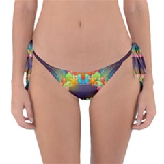 Badge Abstract Abstract Design Reversible Bikini Bottom by Nexatart